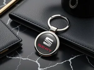 Seat Portachiavi Design Durevole in Lega Metallica